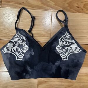 Darc Sport Grey Sports Bra Medium